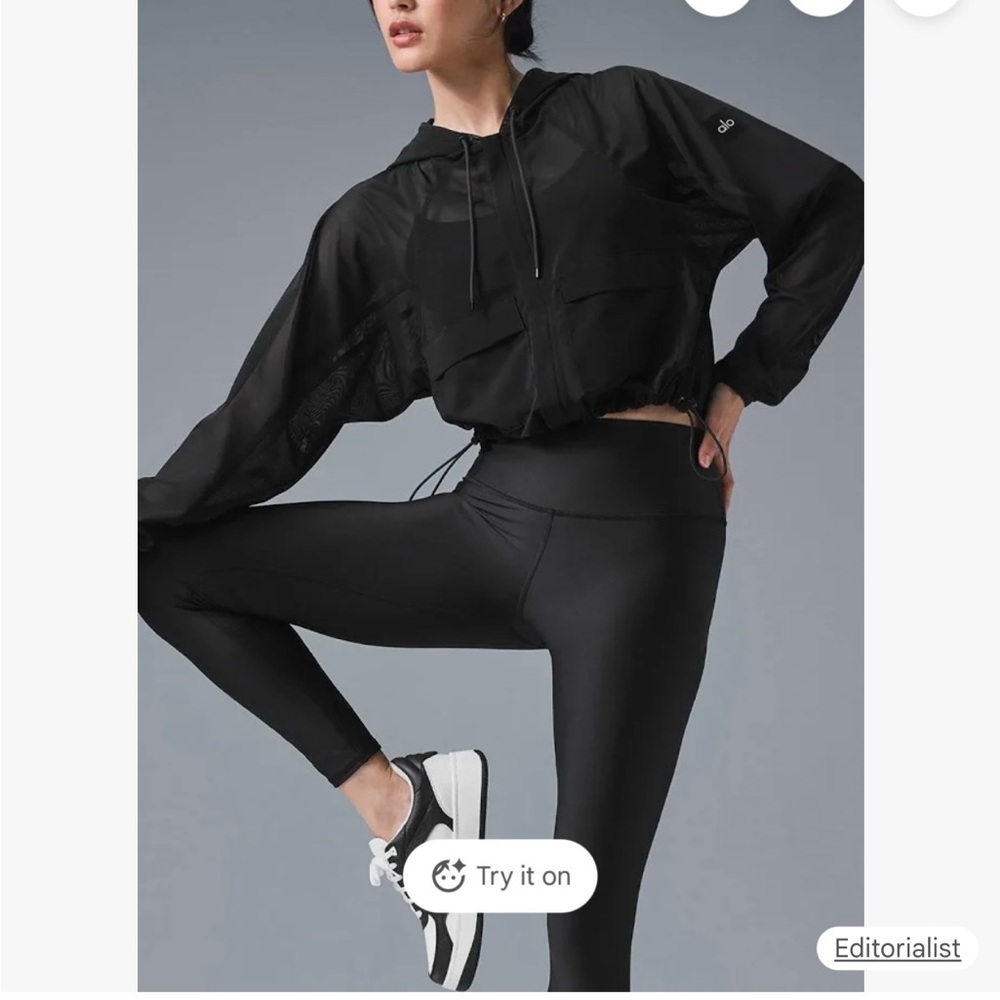 Alo Yoga Mesh Sheer Bliss Women Jacket
Completely SOLD OUT EVERYWHERE!!!